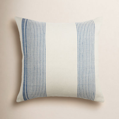 Sambuca Striped PET Yarn Indoor/Outdoor Throw Pillow