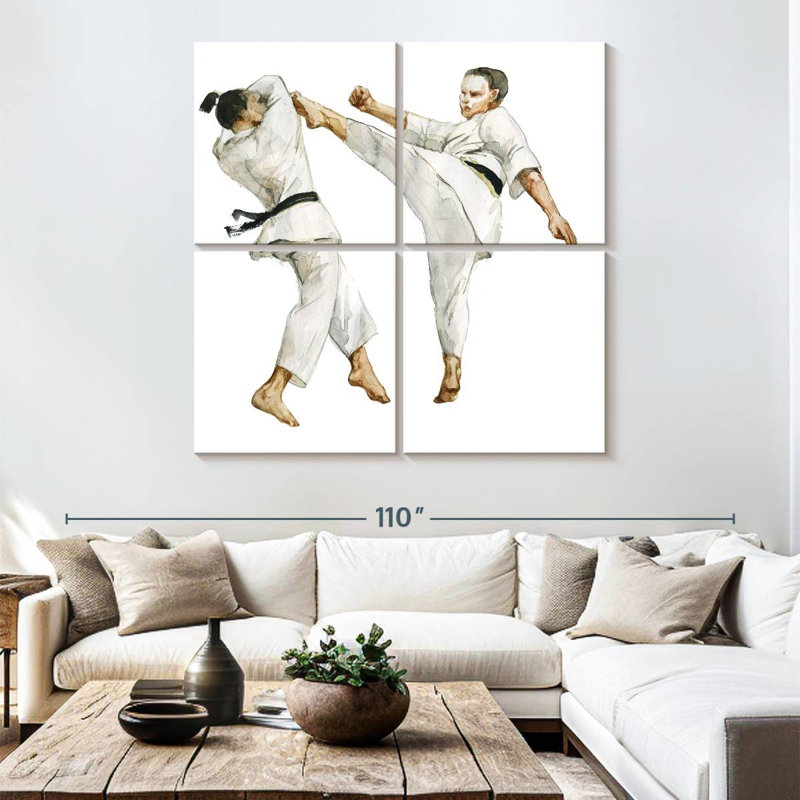 Sireci Karate, 74" H x 74" W