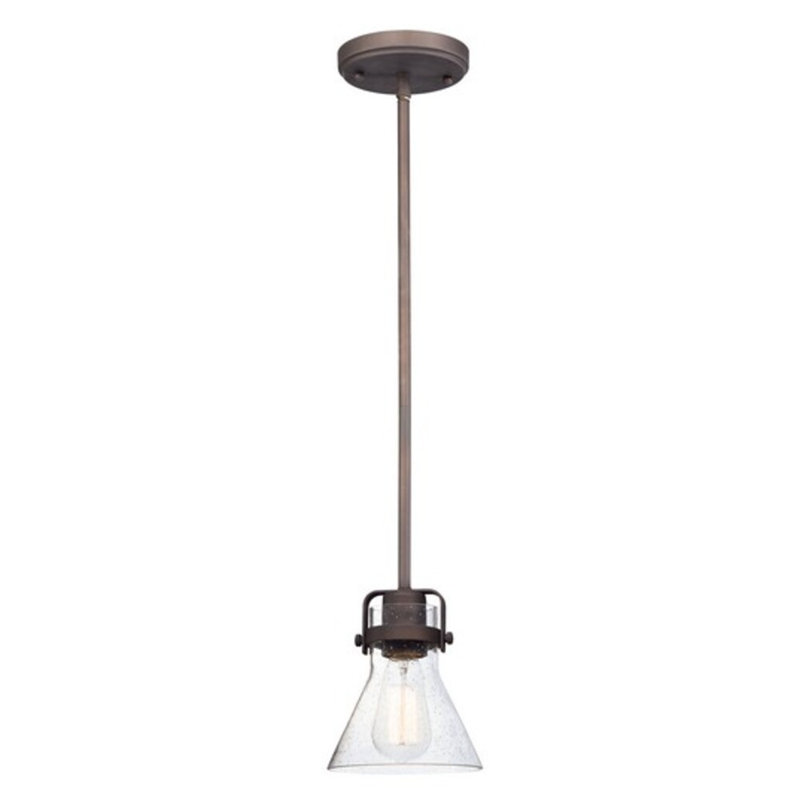 Amarvir 1 - Light Single Pendant, Oil Rubbed Bronze, Yes