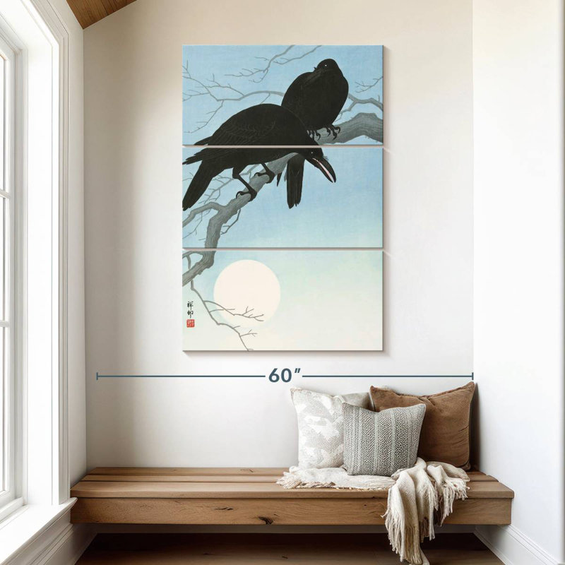 Brampt Crows In Moonlight