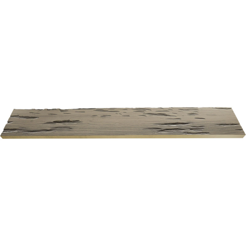 Planche en faux bois Pecky Cypress Endurathane, H 6 po x l 144 po x P 1 po, Amande