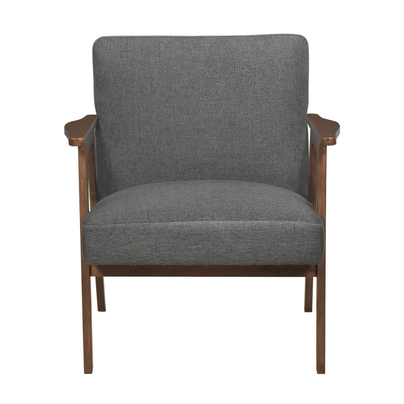 Fauteuil d'appoint 1 pièce Modern Modern Furniture, Brun, Gris foncé