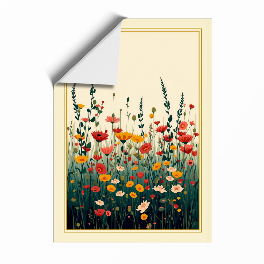 Wildflower Meadow Botanical - Framed Print