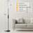 Kingsteignt 64'' Stepless Dimmable Floor Lamp with Remote Control