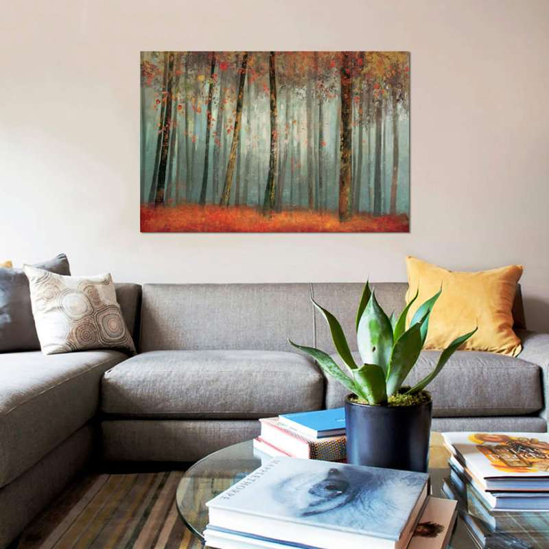 «Earthly Delight» par Allison Pearce, reproduction sur toile, H 18 po x l 26 po x P 1,5 po, Pas de tapis, Toile tendue