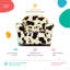 Fauteuil club pour enfants Jovanni, imprimé animal
