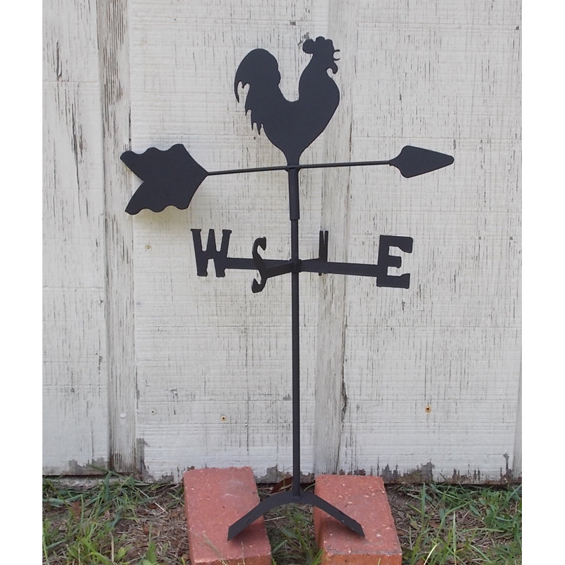 Girouette sur le toit Garde Coq