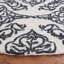 Tapis damassé en laine Anjalina-804239236