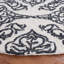 Tapis damassé en laine Anjalina-804239246