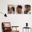 3 Piece Wrapped Canvas Print