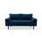 Sellner 70" Velvet Square Arm Tufted Seat Sofa-399140753