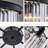 Flush Mount Crystal Chandelier Ceiling Light