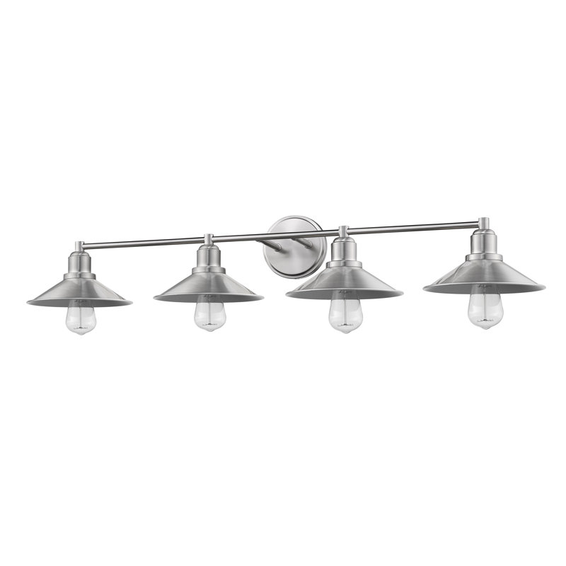 Alyias 4 - Light Dimmable Vanity Light, Brushed Nickel