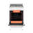 Prestige 19.5" 4 burner 1.6 cu. ft. Freestanding Gas Range with Convection Oven-49674437