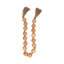 Sagebrook Home Morrigan Beaded Garland: Enhance Your Space with Eco-Friendly Mango Wood & Jute - Rustic Home Decor Beads, Pack of 1-403612331-403612328