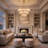 Harlune 8-Light Distressed Gold 3-Tiered Glass Chandelier-951078142-951078139