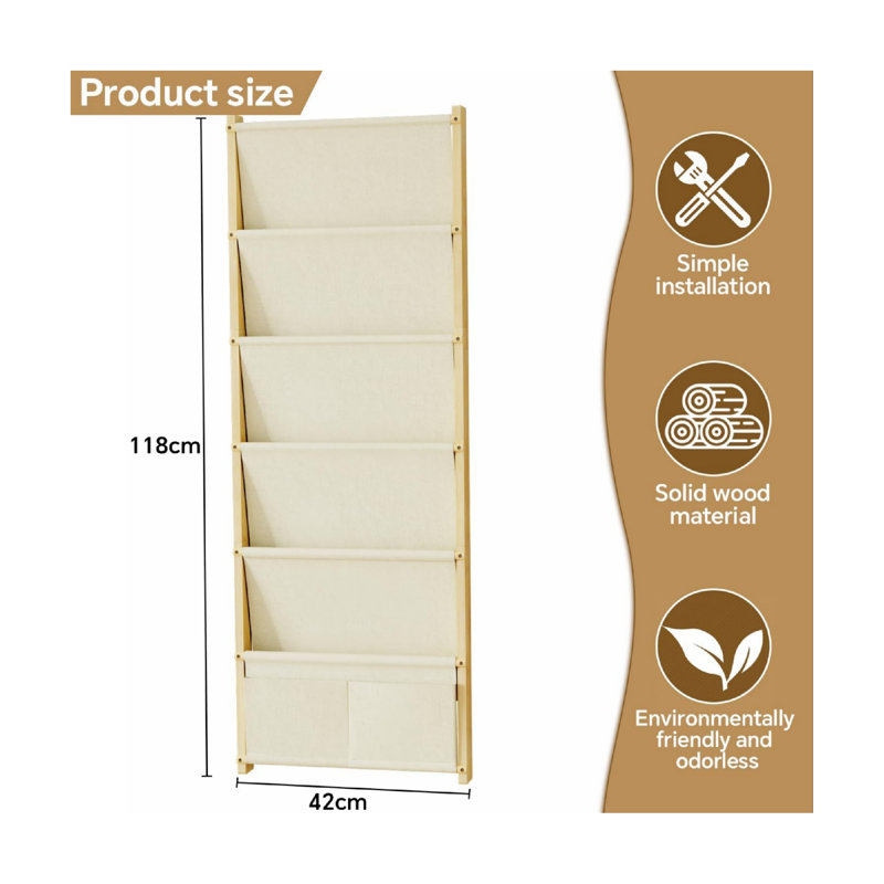 118cm H X 42cm W Wood Kids