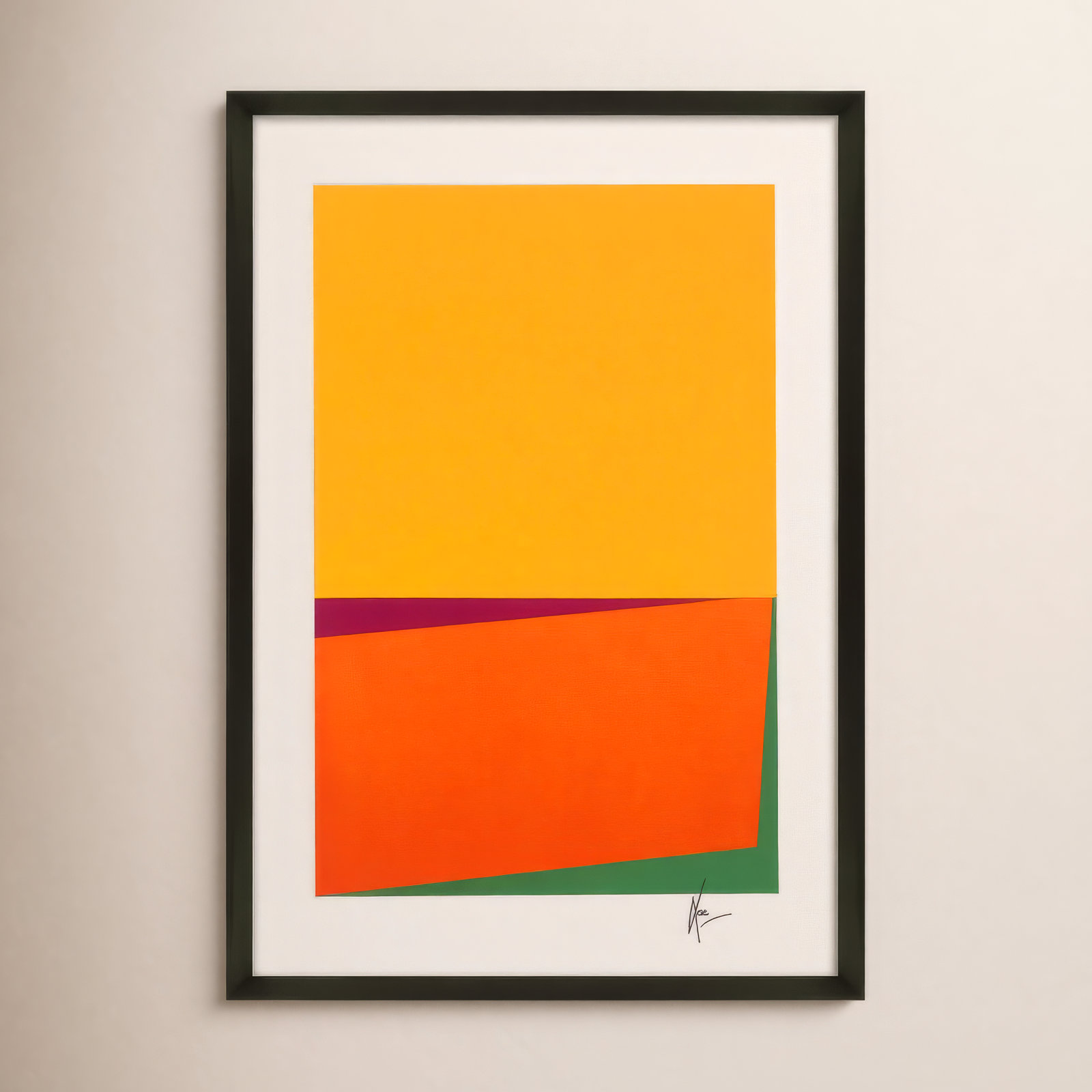 Sahara by Lee Lessem, Black, 20" H x 14" W x 1.25" D
