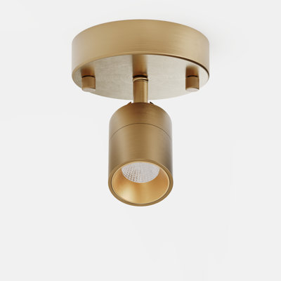 Applique murale 1 lumière à DEL Shura avec tête rotative intégrée Shura, 3000K, 490LM