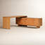 Posada Solid Wood Modular L-Shaped Executive Desk-235049769
