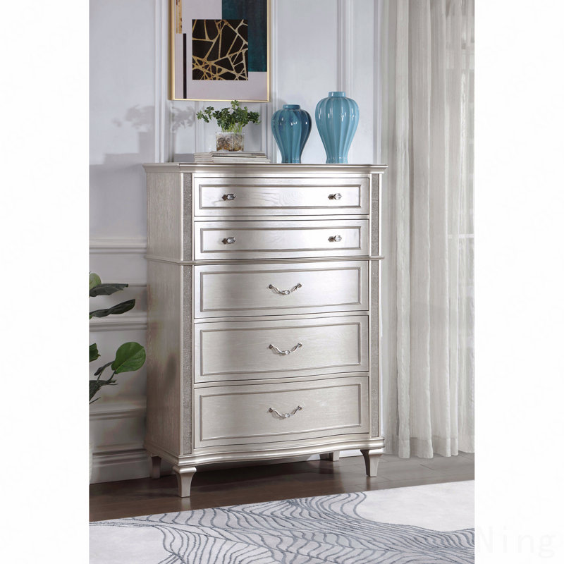 Commode 5 tiroirs avec tiroir caché
