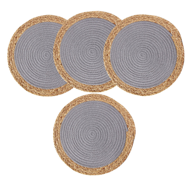 Napperon 12 ", Gris, L 14 po x L 14 po