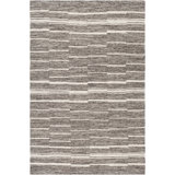 Tamaris Wool Striped Area Rug in Cream