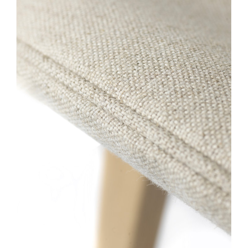 Suru Armless Chair, Light Beige