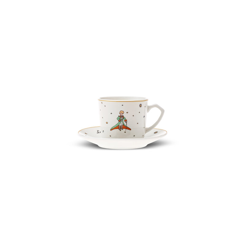 The Little Prince Espresso Coffee Cups And Saucers Set For 6 Pers.