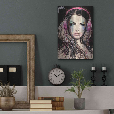 'DJ' by Loui Jover, Metal Wall Art