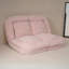 Canapé-lit double convertible pliable, rose