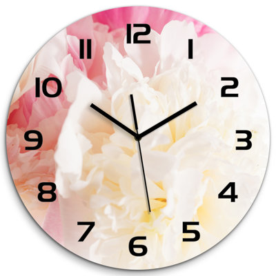 Jubair Glass Wall Clock
