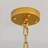Krystaline 35"D Luxury Round Height Adjustable Black/Gold Wagon Wheel Chandelier(Bulbs Included)-2069799324