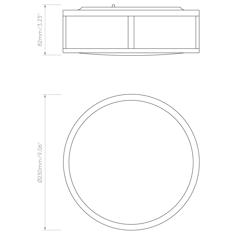 Mashiko 1 - Light Flush Mount