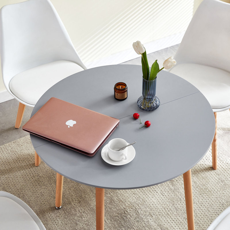 Nero Dining Table, Gray, 74cm H x 80cm W x 80cm D