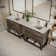 Fresca Formosa 84" Freestanding Open Bottom Double Sink Bathroom Vanity Set with Top, Sinks and Mirrors - Faucets Not Included