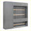 Lit escamotable moderne avec tablettes-665053078-665053096