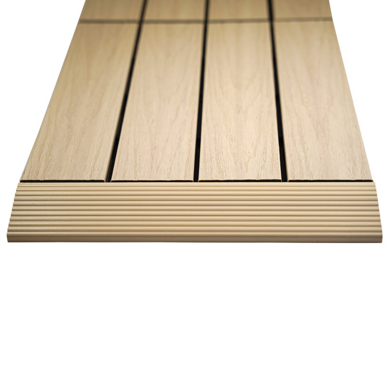 2" x 12" Quick Deck Composite Deck Tile Straight fascia in Japanese Cedar, Japanese Cedar