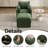 Upholstered Accent Armchair & Ottoman Set, Both with Hidden Storage-329302212