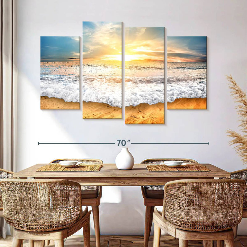 Sunrise Gillard Waves, H 42 po x l 68 po