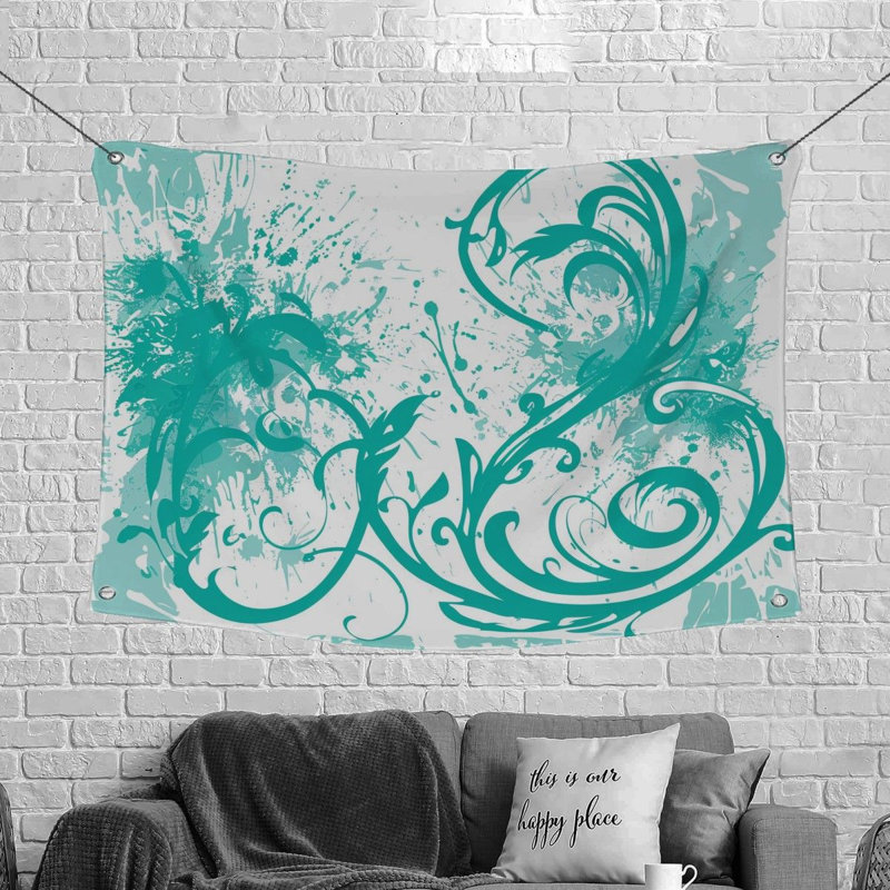 Microfiber Fabric Tapestry, 50" H x 60" W