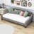 Dylann Wood Upholstered Daybed with Slats-2030793548