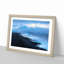 Mountain Beach in Abstract - Picture Frame Painting Print-55726357-55726365