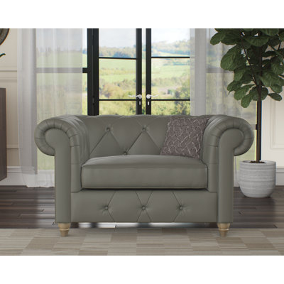 Melrose Leather Chair And A Half