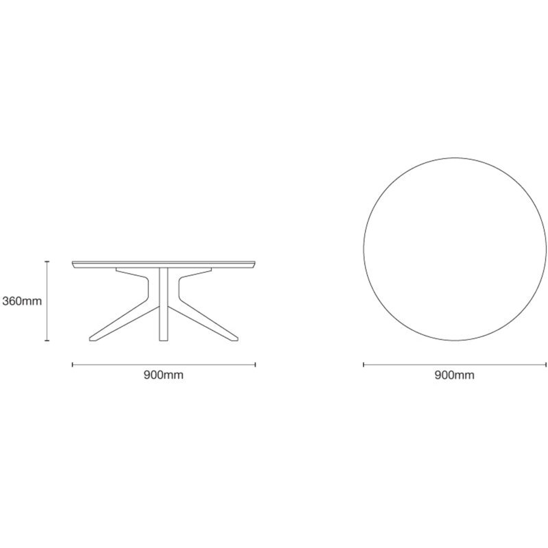 Cross Coffee Table