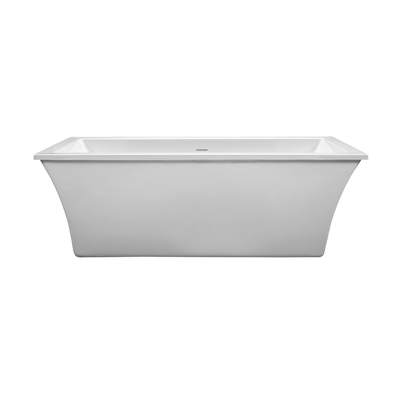 Andrea® 24 66" Freestanding Air Bathtub, DoloMatte® Matte White