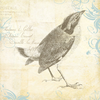 Oiseaux gravés I