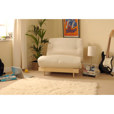 Trishelle Upholstered Tufted Futon Chair