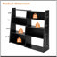 Bibliothèque extensible avec rangement, en bois MDF, tablette moderne ajustable pour la maison
