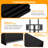 TV Stand Dresser with Height-Adjustable Mount and 6 Drawers, Wood Media Console for Living Room or Bedroom-1222990059